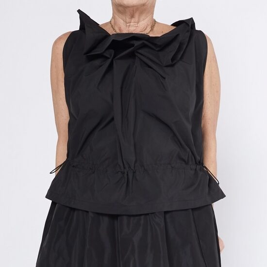 Veste-blūze ar savelkamu jostas vietu 